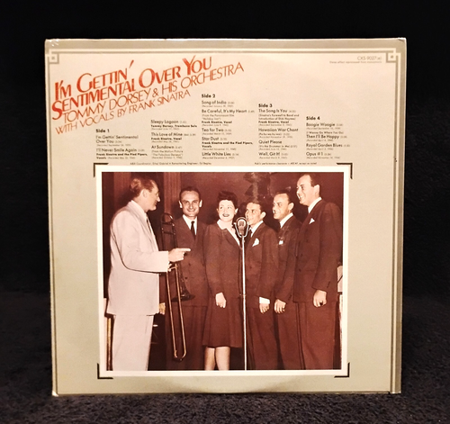 (NEW) FRANK SINATRA "I'M GETTIN' SENTIMENTAL OVER YOU" (RARE VINYL X2- 1972) - Picture 3 of 4