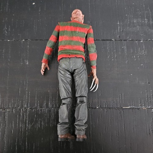 Freddy Krueger Multi-jointed Figurine Classic Striped Shirt - As Is Condition - Picture 5 of 10