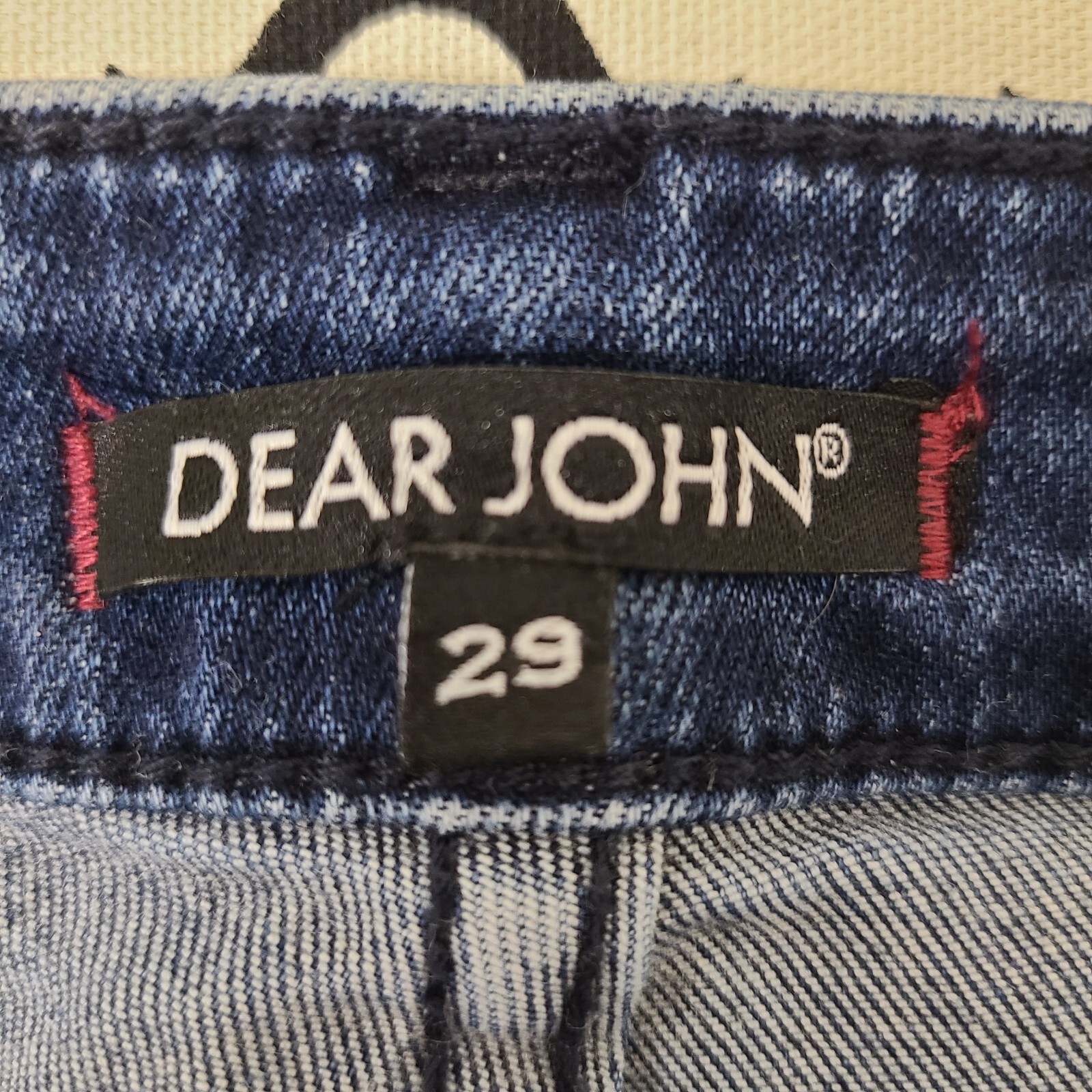 Dear John Distressed Patchwork Comfort Skinny Jea… - image 9