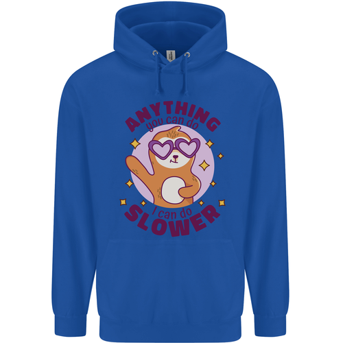 Sloth Anything I Can Do Slower Funny Childrens Kids Hoodie - Picture 39 of 80