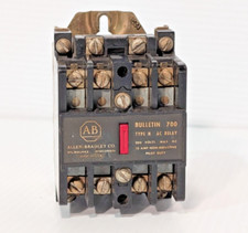 Allen Bradley 700-N600A1 Bulletin 700 Type N AC Control Relay, Ser B, 120V Coil