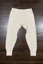Vintage 80s Oakton Waffled Thermal Underwear Pants Long Johns M USA