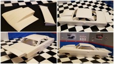 Resin Rear Spoiler Outlaw Hood Combo For 66 Nova Amt 125. Hot Resin Rear Spoiler Outlaw Hood Combo For 66 Nova Amt 125. Hot
