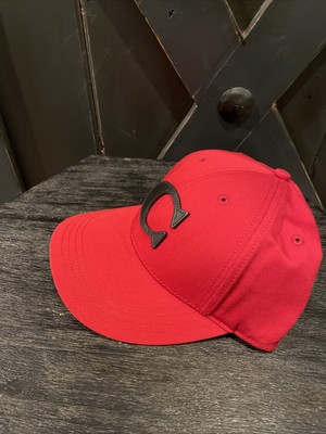 COACH F75703 Varsity C Cap Cotton Blend in Red Men