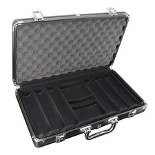 Chip Set Holder Playing Games with Handle Solid Chip Carry Case Storage