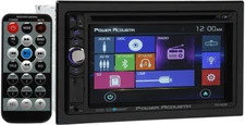 POWER ACOUSTIK PD-624B DOUBLE-DIN BLUETOOTH DVD/CD/MP3/AM/FM PLAYER IN-DASH CAR
