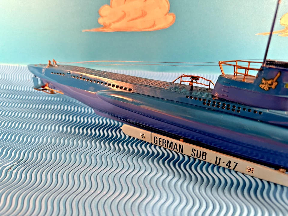 Maquettes du German SUB - U BOOT U-47- époque 39/45 - Photo 3/4