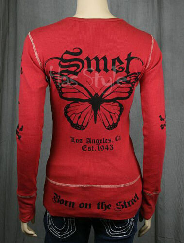 SMET Audigier Womens Red Butterfly 