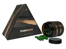 ManSure PROLONG for Men's Health - 60 Capsules For Play Longer Naturally