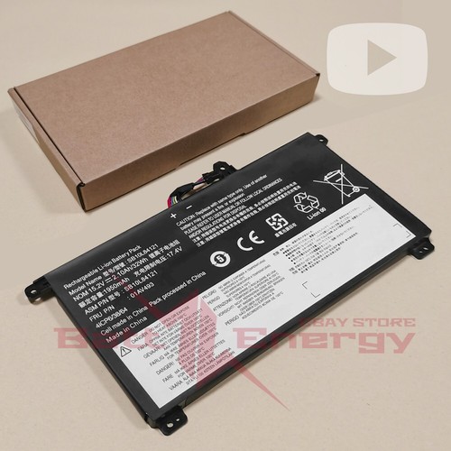 KHlove 01AV493 00UR891 Laptop Batterij voor ThinkPad T570 T580 P51s P52s Series Notebook 01AV493 00UR890 00UR891 00UR892 SB10L84123 SB10L84122 SB10L841212 SB10L8412121 4ICP6 /38/65 4ICP6/38/64 15.28V