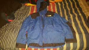 north face 1990 mountain jacket navy