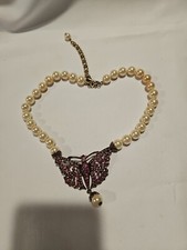 施华洛世奇粉红色动物和昆虫时尚项链和吊坠| eBay