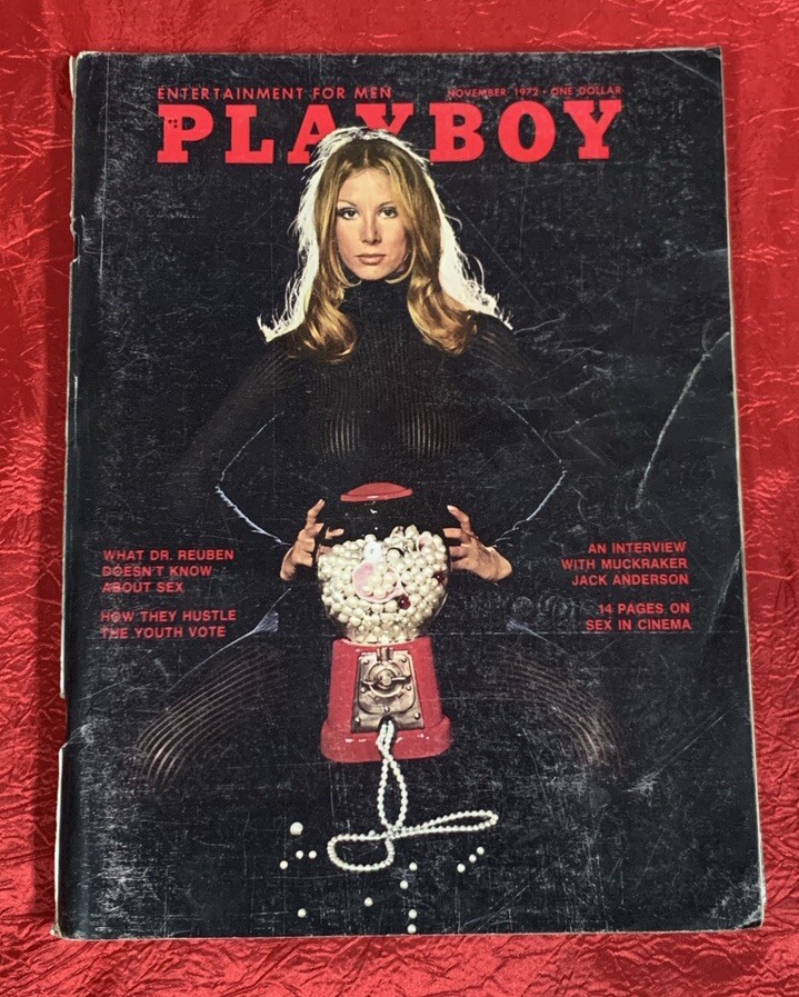 PLAYBOY NOVEMBER 1972 SEX IN CINEMA PICTORIAL AND CENTERFOLD LENNA