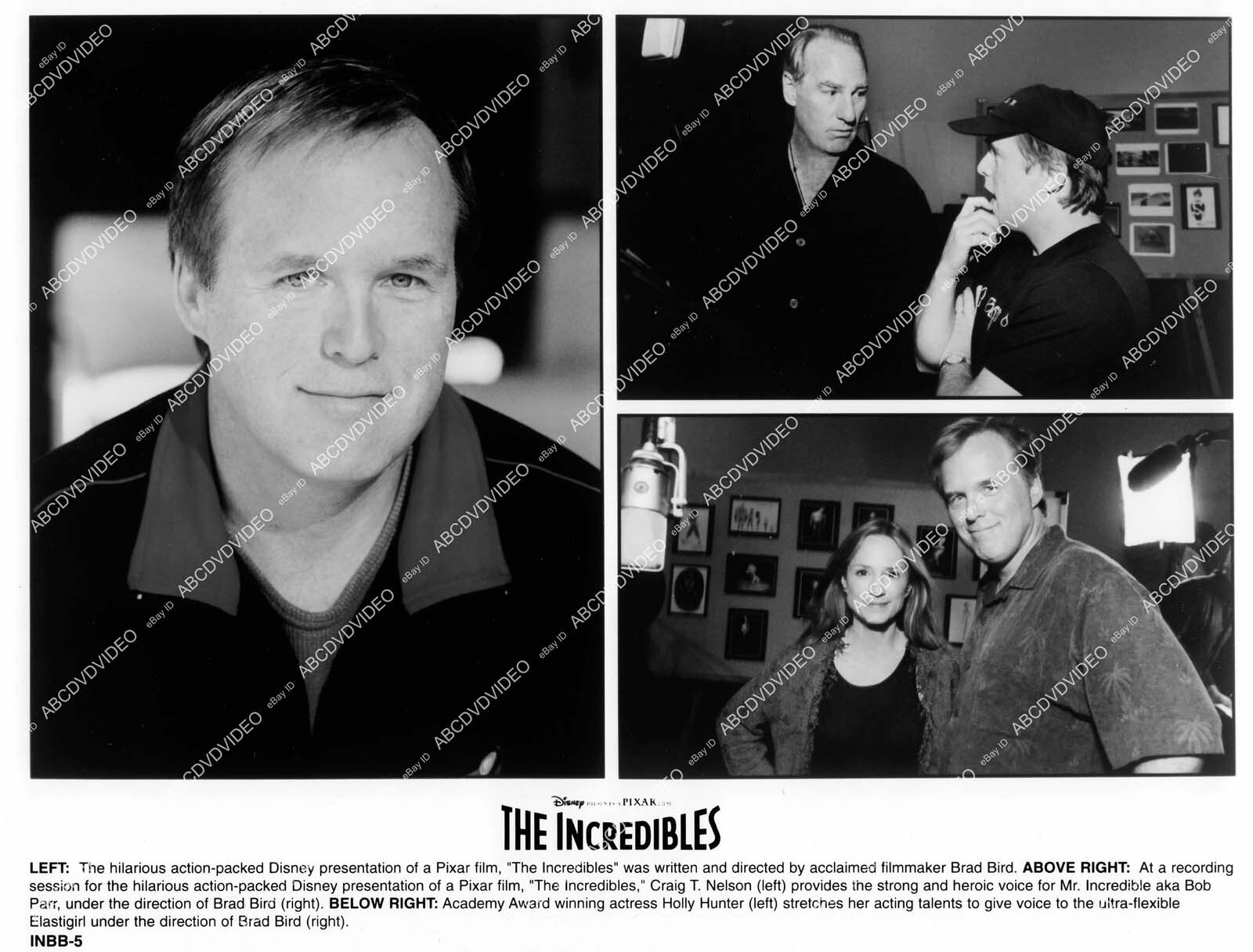 crp28539 2004 director Brad Bird, Craig T Nelson, Holly Hunter