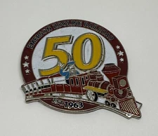 Emerson Zooline Railroad St. Saint Louis Zoo 50th Anniversary Lapel Pin (P56)