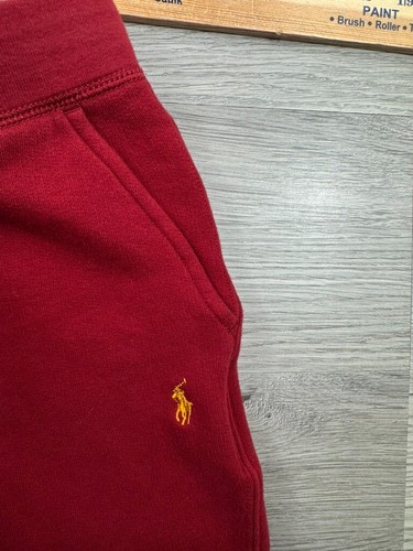 Polo Ralph Lauren Pants Mens L 14/16 Red Blackwatch Tartan Plaid Pocket Jogger - Picture 7 of 12