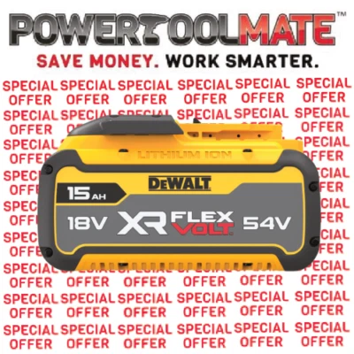 Dewalt DCB549 XR Flexvolt 15ah Battery Genuine
