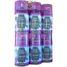 6pk Sure Scents Lavender Scent Mist Automatic Air Freshener Refill - 4.5oz