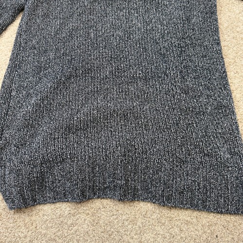 Orvis maglione ciniglia donna grigio medio grosso morbido accogliente loungewear - Foto 14 di 14