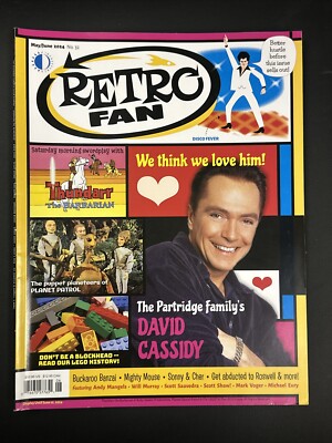 Retro Fan Magazine Issue 32 May June  2024 The Partridge Family David Cassidy