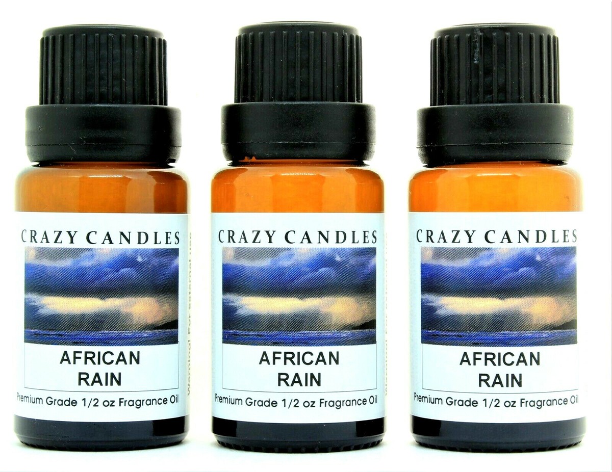 African Rain 1/2oz Premium Grade Scented Fragrance Oil Crazy