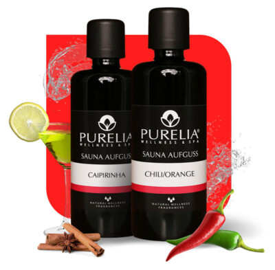 PURELIA Saunaaufguss Konzentrat Spezialitäten Weihnachten/Winter/Party - 100ml