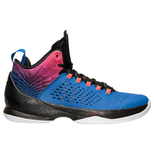 Nike Air Jordan Melo M11 Men's Carmelo Anthony White/Blue Nike Air Jordan Melo M11 Men's Carmelo Anthony White/Blue