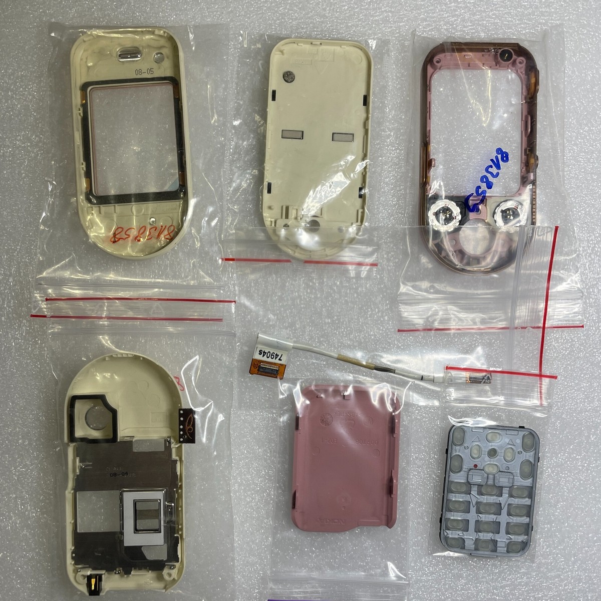 Original Nokia 7373 Pink Full Housing | eBay