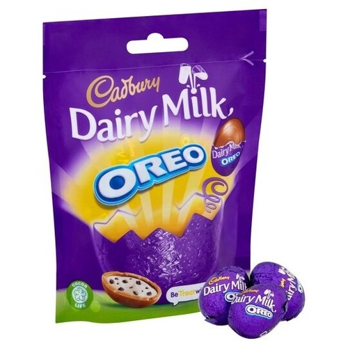 Cadbury Dairy Milk Creme Galaxy Aero Mini Eggs Easter Eggs Bag BBE 31
