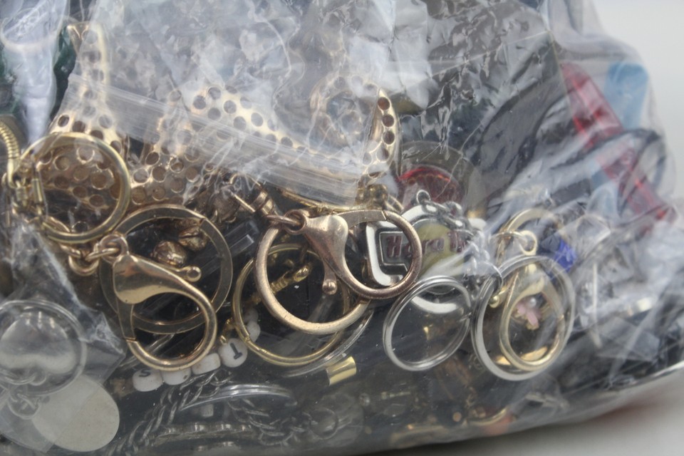 Job Lot Assorted & Unsorted Novelty Boxed Unboxed Key Rings Keyring eBay