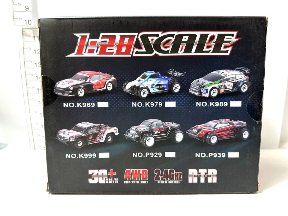 HiTEC 1/28 Scale 2.4GHz 4WD Mini Rally Car Force 22 RC Car Japan - Image 2 of 4