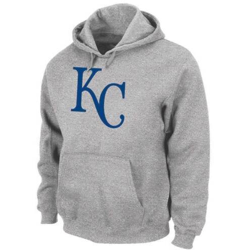Kansas City Royals Jacket Mens Large Blue MLB Baseball Majestic