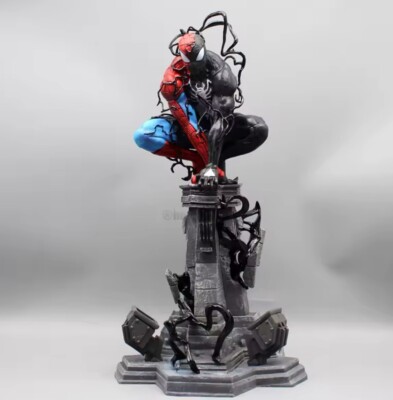 Symbiotic Spider-Man Venom Action Figure LED 38cm PVC Statue Model