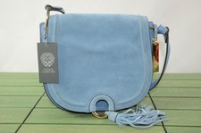 Vince Camuto Elme Flap Tassel Bag - Blue Heaven W/ Tags