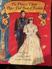 The Princess Diana Paper Doll Book of Fashion - Perigee books 1982 - Never Used