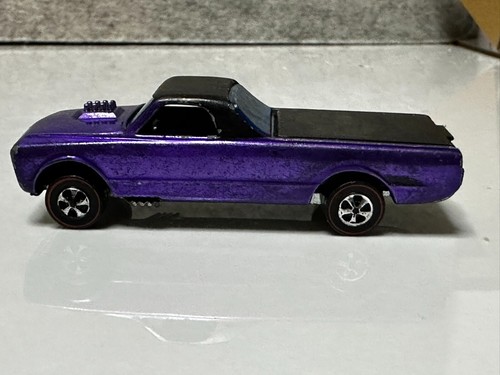 Vintage 1967 Hot Wheels Custom Fleetside – Purple Spectraflame Hong Kong Variant - Picture 4 of 8