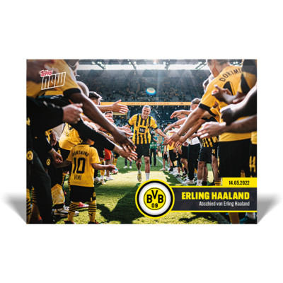 Topps Now BVB 2021/2022 - Card 006 - Erling Haaland - Borussia Dortmund