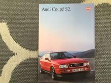 1992 1993 AUDI S2 COUPE QUATTR0 PRESTIGE BROCHURE