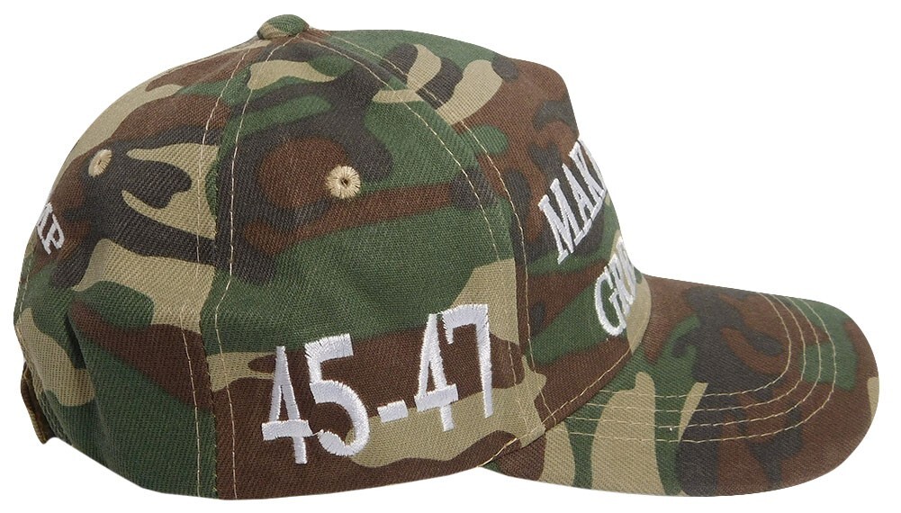 Cappello In Twill Di Cotone Vintage Ricamato Keep America Great - Foto 2