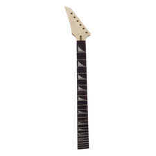 New Electric Guitar Neck Reverse Head 24 Fret 25.5 Inch Rosewood Fretboard