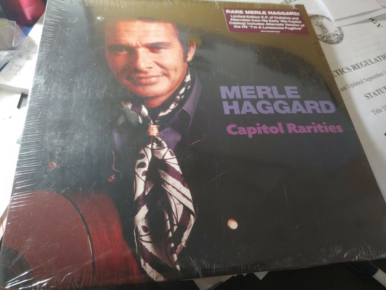 Merle Hagard Capitol Rarities Record Store Day 10" 2012 NEW RSD OOP Sealed