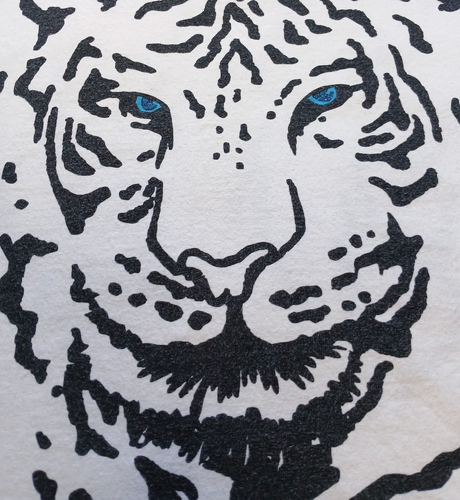 Vintage Ringling Bros Barnum Bailey T Shirt XL Snow Leopard AOP Y2K Circus Rare - Picture 5 of 20