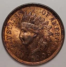 1905 Indian Head Cent Penny Gem Bu Uncirculated Us Coin RB Beauty