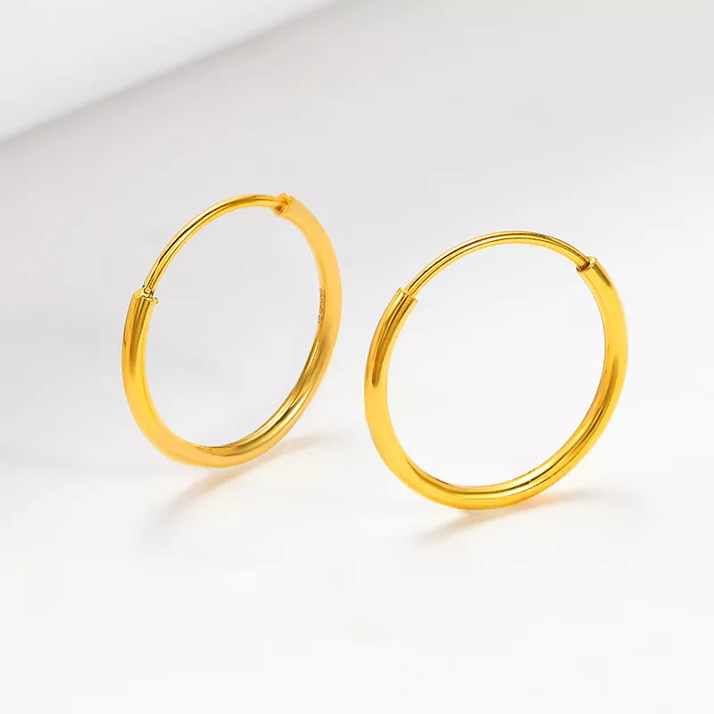 24kt gold cheap earrings