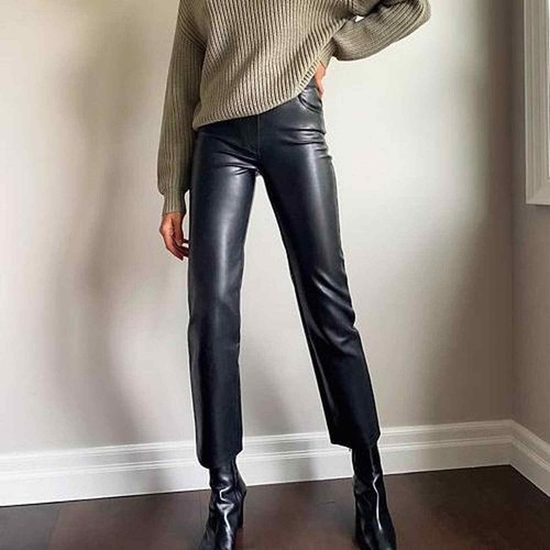 Aritzia Wilfred Melina Pant Vegan Faux 