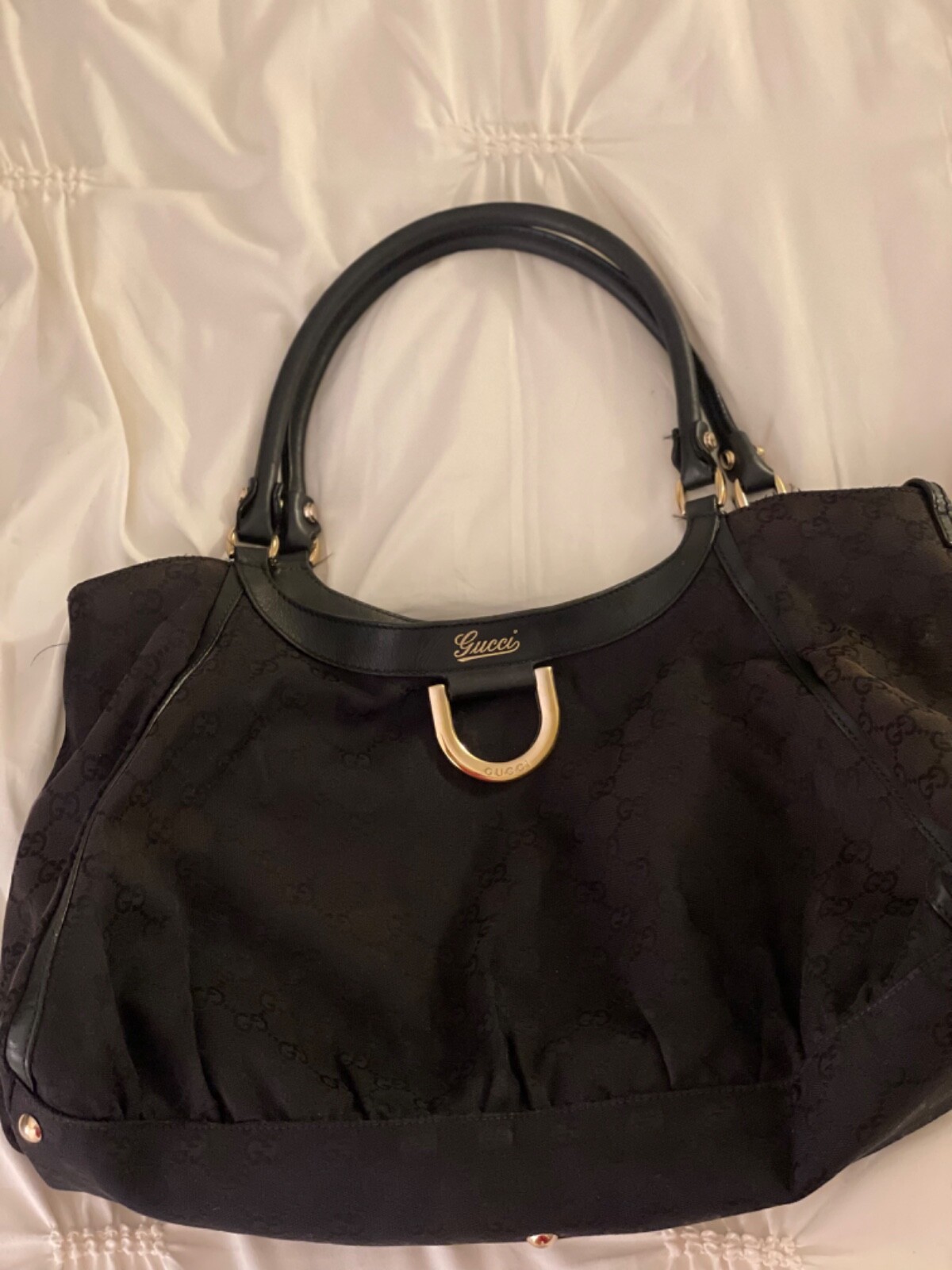 Authentic Black monogram Gucci purse - image 2