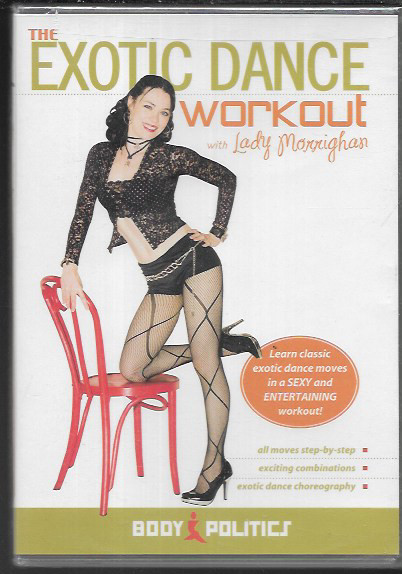 THE EXOTIC DANCE WORKOUT WITH LADY MORRIGHAN R1 DVD NTSC NEW/SEALED