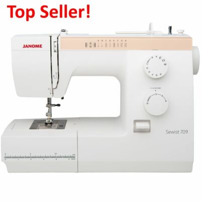 Janome Sewing Machine Sewist 709 Plus Bonus Value Kit New