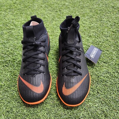 Nike Jr. SuperflyX 6 Academy GS Indoor Kids Soccer Shoes Black