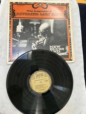 REVEREND GARY DAVIS: New Blues and Gospel US Biograph LP BLP-12030 Record Album